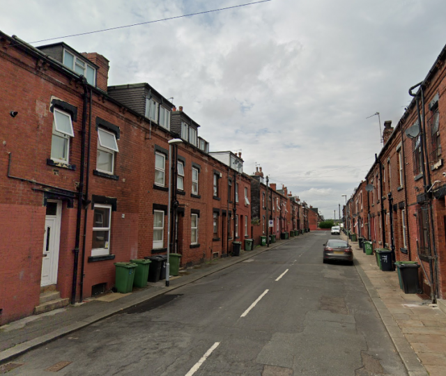 Street of back-to-back housing