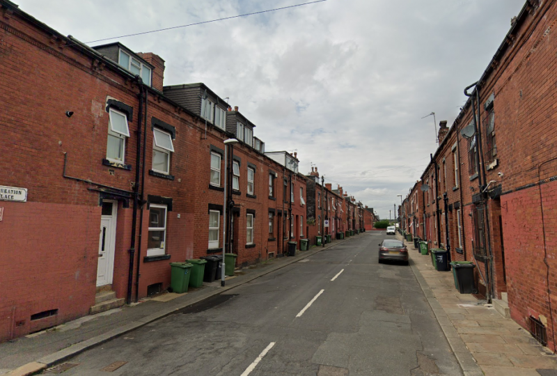 Street of back-to-back housing