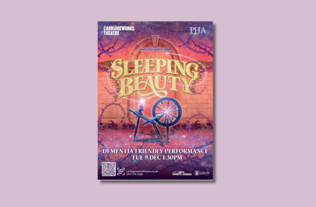 Flyer for Sleeping Beauty Dementia Friendly Performance