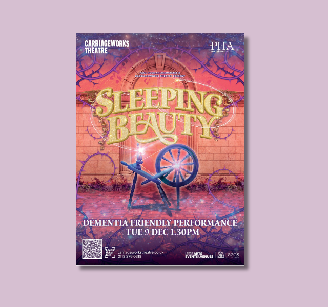Flyer for Sleeping Beauty Dementia Friendly Performance