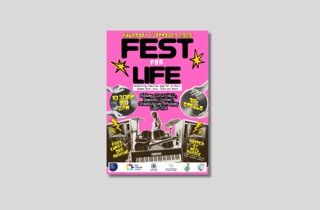 Flyer for Fest for Life