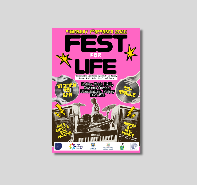 Flyer for Fest for Life