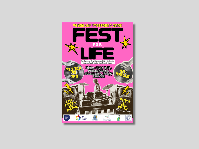 Flyer for Fest for Life