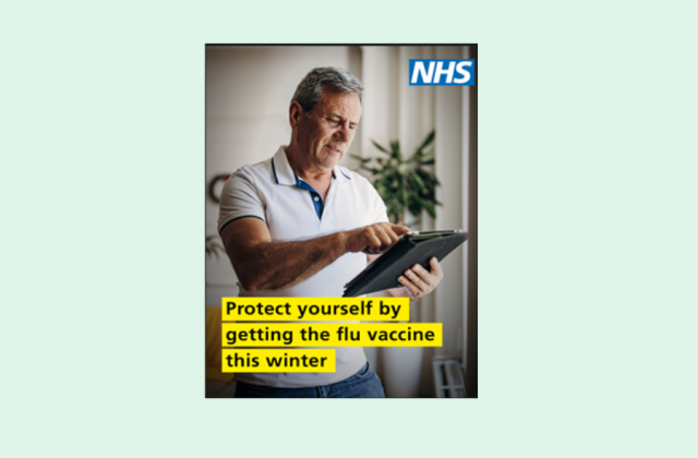 NHS Flu Vaccine Poster