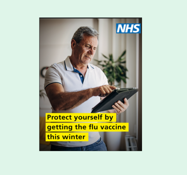 NHS Flu Vaccine Poster